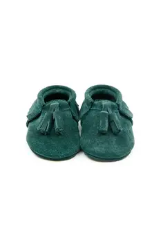 

YoYo Junior Green Suede Genuine Leather Booties