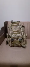 Mochila táctica de 50L para hombre, bolsa táctica deportiva Molle 4 en 1, para senderismo al aire libre, escalada, ejército, Camping