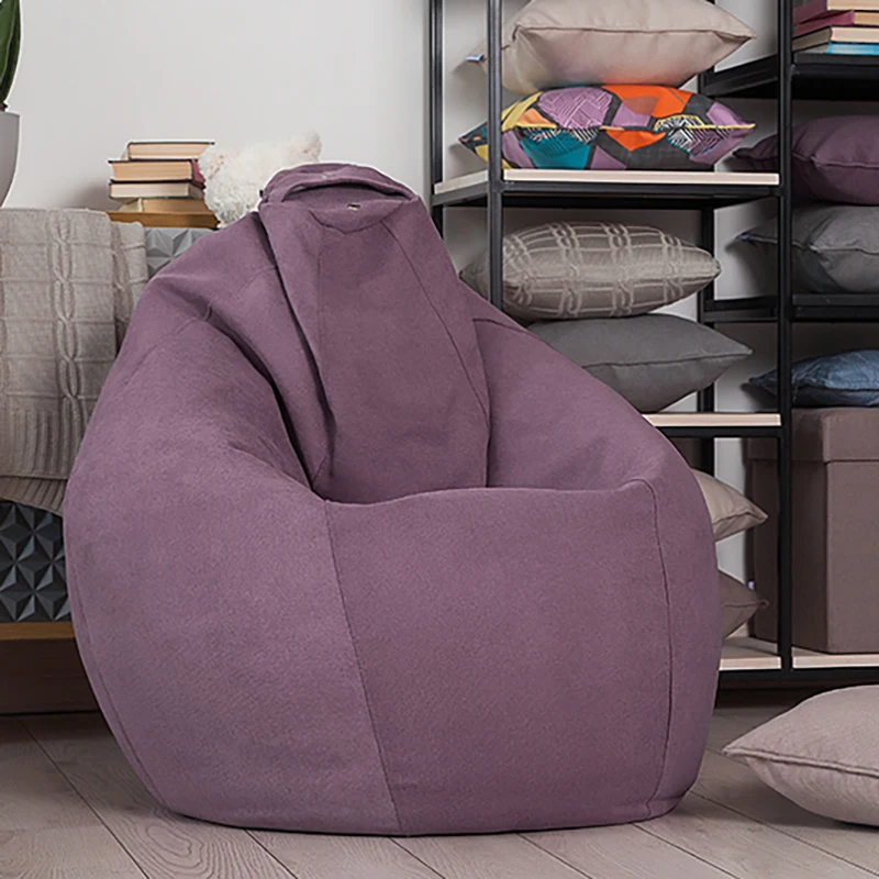 Günstig Lima puh große Delicatex lila Große Sitzsack Sofa Lima Liege Sitz Stuhl Wohnzimmer Möbel Abnehmbare Abdeckung Mit füllstoff Kinder Bequeme Schlaf Entspannung Einfach Sitzsack Bett Hocker Puff Couch Tatam Solide Puh Sitzkissen