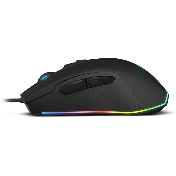 Светодиодный игровая мышь Krom KENON black blue