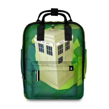 

Women's backpack 3D crazy TARDIS