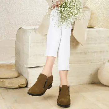 

FLO IGORSA56Z SKIN Khaki Women 'S Boots BUTIGO