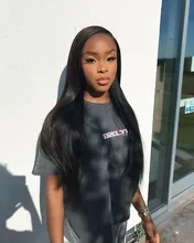 Mechones rectos de cabello Natural brasileño para mujer mechones de cabello liso de 30 pulgadas de largo, 1, 3 y 4 mechones