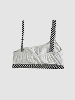 

Asymmetrical Detailed Sportsman Bra