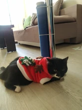 Christmas Dog Clothes Small Dogs Santa Costume for Pug Chihuahua Yorkshire Pet Cat Clothing