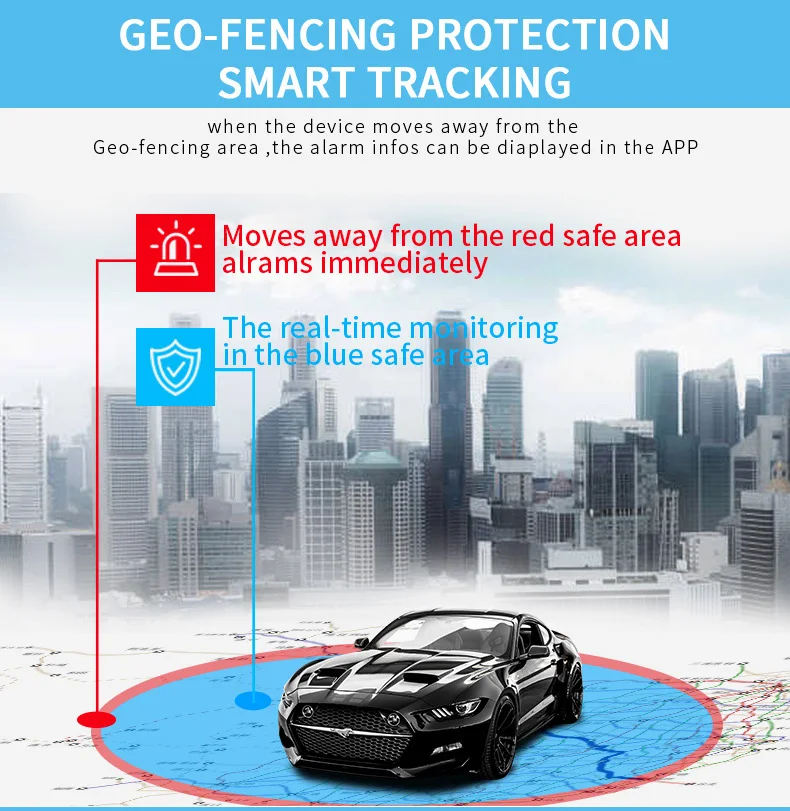 TTFTFP Mini Car Tracker GPS Real Time Tracking Locator Device  Tracker Real-time Vehicle Locator Security Protection mini gps tracker