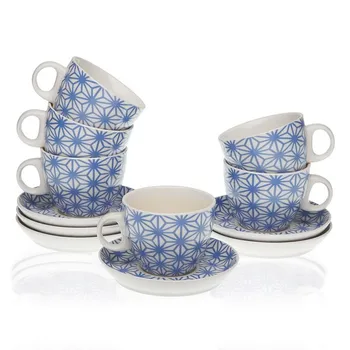 

Piece Coffee Cup Set Porcelain (6 Pieces)