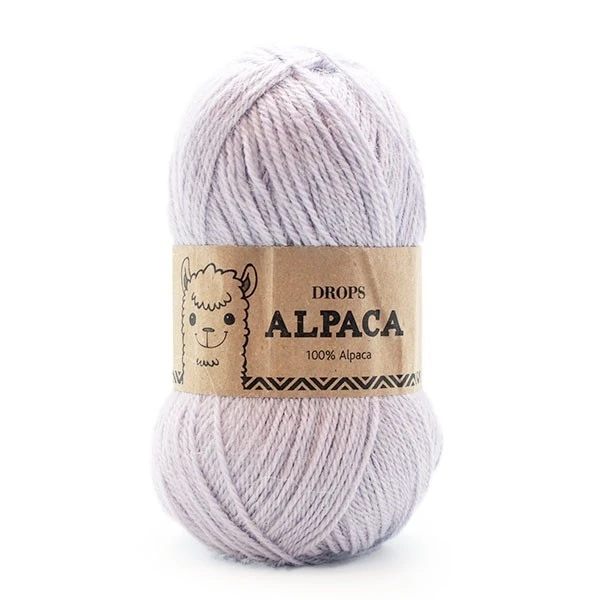 8105 Light steel blue/джинсовый Пряжа DROPS «Alpaca» - Цвет: 8105 Light steel blue/джинсовый