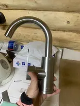 Sink Faucet Basin Tap-Bath Frap Hot-And-Cold-Water-Mixer F1348 304-Stainless-Steel Brushed