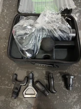 Pistola de masaje de percusión de tejido profundo, 30 velocidades, alivio del dolor corporal, cuello, máscara muscular para ejercicio, relajación, pistola de Fascia moldeadora fina