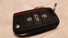Funda de Gel de sílice para llave de coche, para Volkswagen Golf 7 mk7 Seat Ibiza Leon FR 2 Altea Azteca para Skoda Octavia 3 Tecla de botón