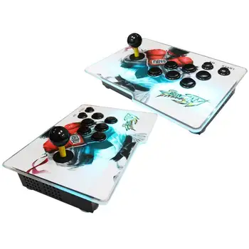 

Double cabinet pandoras box game console bartop arcade kit 2710 games in 1