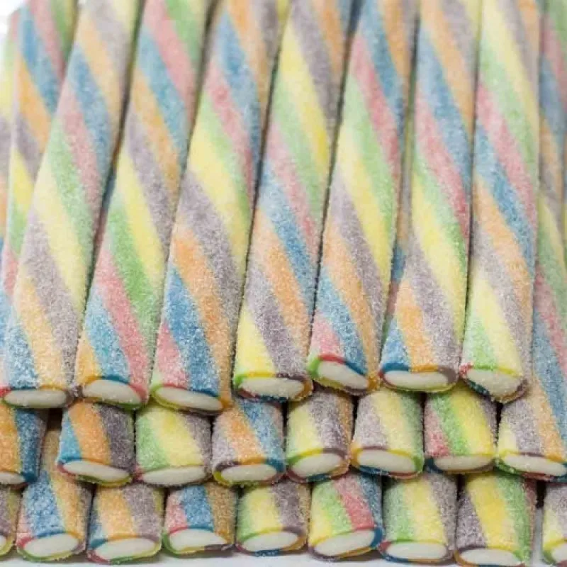 Marmalade sticks tornado 6 colors sugar. Fini 300 gr. afbeelding