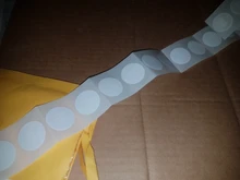 (10 unids/lote) 25mm blanco pegatinas NFC protocolo ISO14443A13.56MHz NTAG 213 Universal etiqueta etiquetas RFID y todos NFC de teléfonos