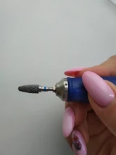 Dmoley-broca de carburo de tungsteno para manicura, accesorio de equipo de arte de uñas, pulidor de limas