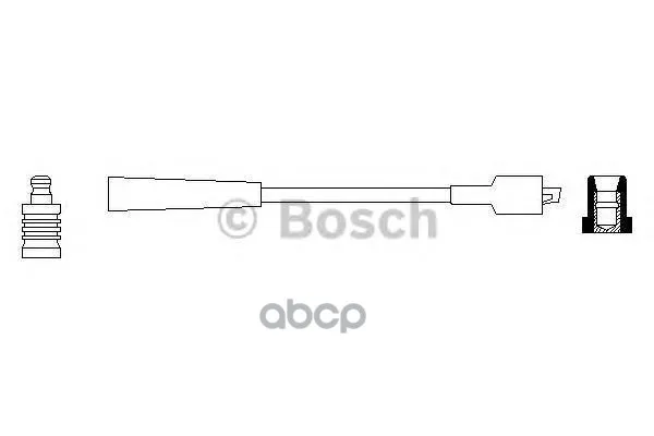 Провод Высоковольтный Ford: Sierra 82-93, Transit 77-94 Bosch арт. 0986356120