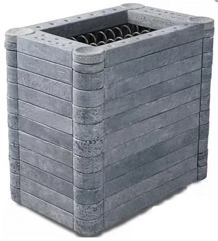 

Electric oven Sawo Nimbus Combi nimc-90ns-p (9 kW, with steam generator, remote control, cladding-талькохлорит)