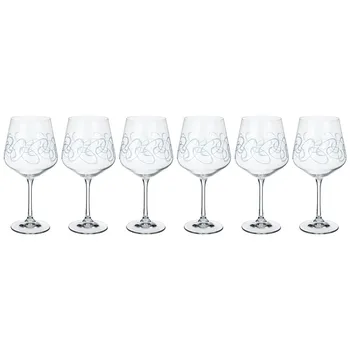 

Set of wine glasses of 6 PCs. "SNDRA" 570 ml.