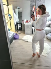 Conjunto de 2 piezas formado por chándal Sudadera con capucha y pantalón de chándal, moda de invierno, 2020