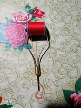 Soporte para Carretes de atado de moscas, señuelo para pesca, fabricación de Material de procesamiento, carrete suave de acero inoxidable y latón para pesca con mosca