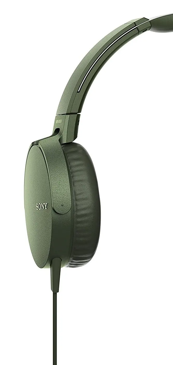 Наушники Sony MDR-XB550AP Green