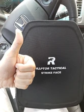 Raptor 10*12 pulgadas NIJ nivel IIIA PE a prueba de balas balísticos placa Nivel 3A sola balísticos a prueba de balas Panel armadura de cuerpo