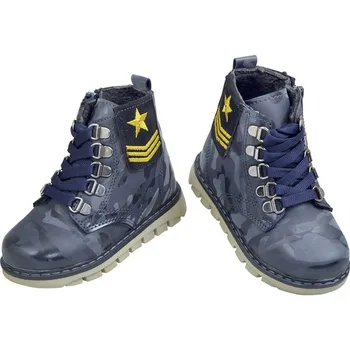 

Captain Junior Male Baby Boots Bgme 503 Navy Blue-Camouflage