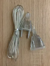 Wire-Extension-Cable Plug-Extender Light Christmas Led-String Wedding-Party Home-Decoration