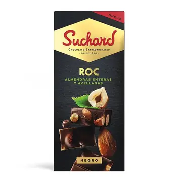 

Dark Chocolate with Almonds and Hazelnuts Suchard ROC, 180g