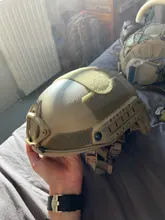 Raptor Tactical FAST UHMWPE NIJ IIIA 3A 0106,01 ISO, casco balístico genuino de corte alto XP, casco a prueba de balas