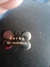 Etiquetas personalizadas con forma de hueso para perros y gatos, antipérdida, de aleación de Zinc, accesorios personalizados para cachorros