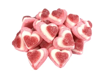 

Marmalade Hearts 3-color in sugar Fini 100 gr.