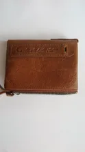 Wallet Short Coin Purse CONTACT'S Small Vintage Crazy Designer High-Quality Brand Horse-Cowhide