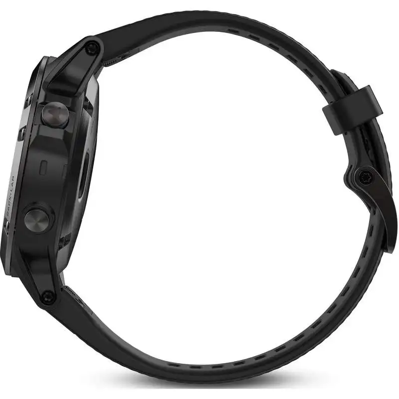 Смарт часы Garmin Fenix 5 Sapphire Black GPS (010 01688 11) официальная гарантия 2 года спорт активный