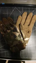 Guantes tácticos de camuflaje para ciclismo, bici moto manopla trabajo militar para entrenamiento, deportes del ejército, escalada, Paintball, tiro, caza, guantes con dedos completos accesorios hombre equipamento mujer