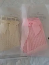 Calcetines para niños y niñas de 0 a 3 años, medias hasta la rodilla, calentador de piernas, Lazo de cinta, algodón, elásticos, bonitos