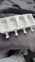 Freezer Popsicle-Maker Ice-Cream-Molds Homemade Food-Safe Silicone DIY 4-Cell