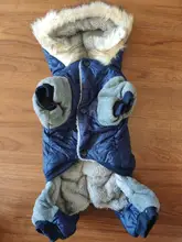 Jumpsuit Dogs Winter New for Jacket Pet-Coat Hooded Warm Thickening