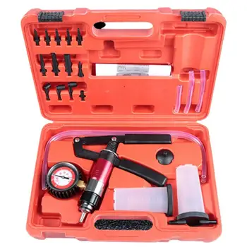 

Hand Held DIY Brake Fluid Bleeder Tools Vacuum Pistol Pump Tester Kit Body Pressure Vacuum Fluid Reservoir Oil Tester