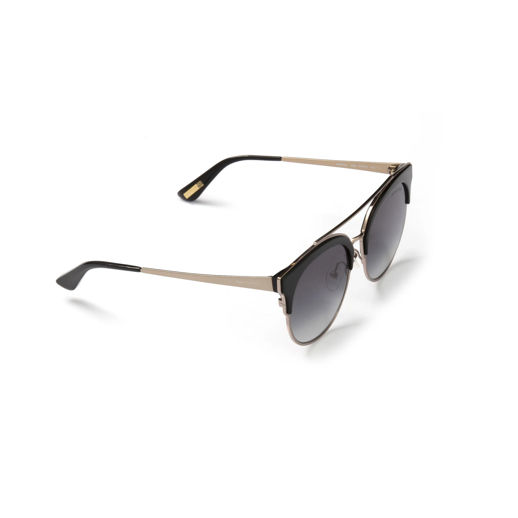 

Women's sunglasses gm 0764 05b clubmaster black organic oval aval 57-19-140 guess by marcaino