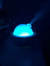 Aroma Diffuser Humidifier Aromatherapy-Machine Wooden Waterless-Off Household Spray Night-Light