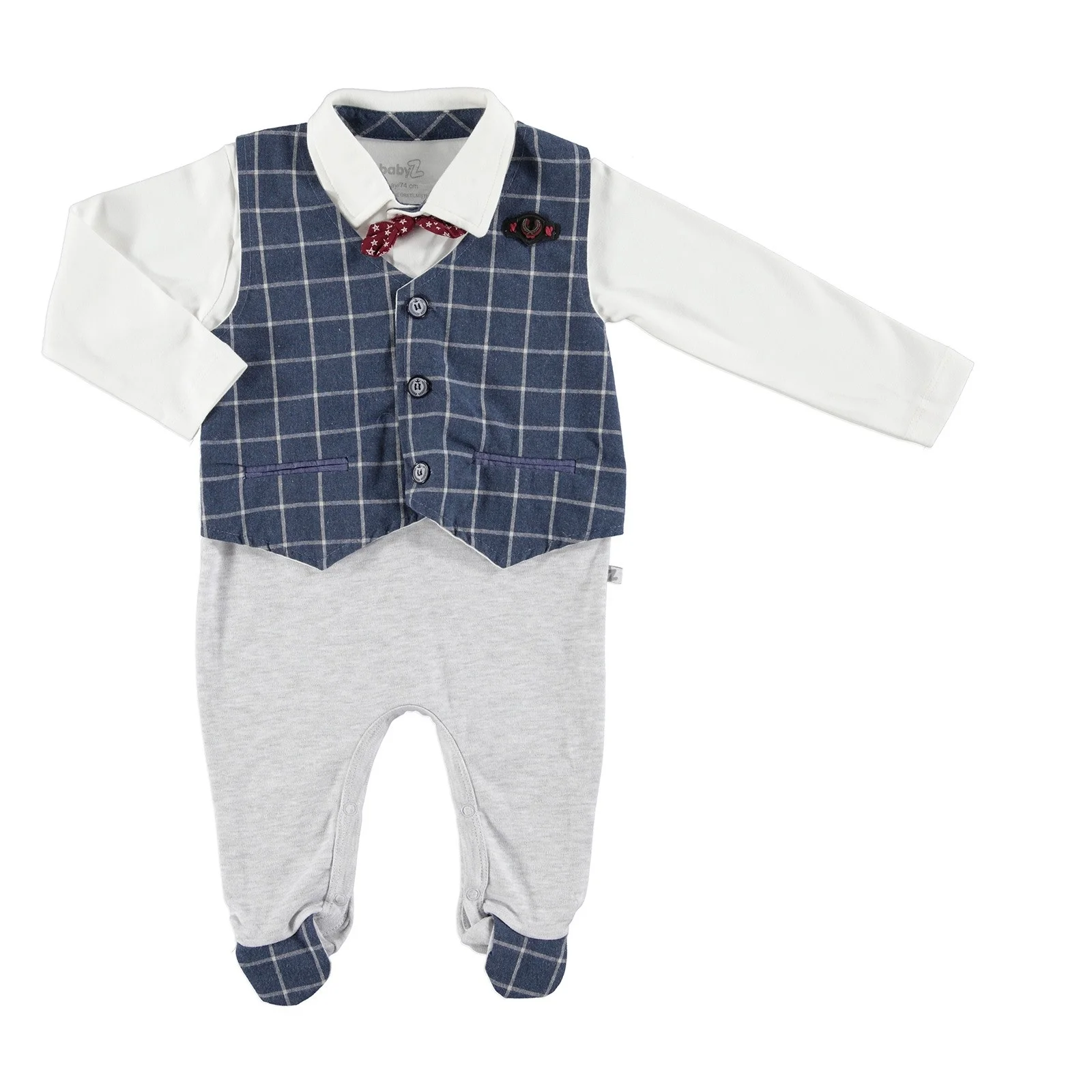 Ebebek BabyZ детский жилет с галстуком бабочкой| |