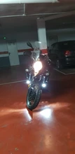FADUIES-Luz LED auxiliar universal para motocicleta, iluminación antiniebla para coche, lámpara de conducción para BMW R1200GS/ADV/F800GS, montaje, 2 unidades/juego