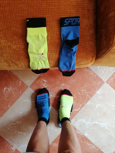 Calcetines de ciclismo para hombres y mujeres