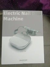 Nuevo diseño de lijadora eléctrica de uñas, 35000 RPM, máquina de manicura de Metal con pantalla HD, equipo de arte de uñas