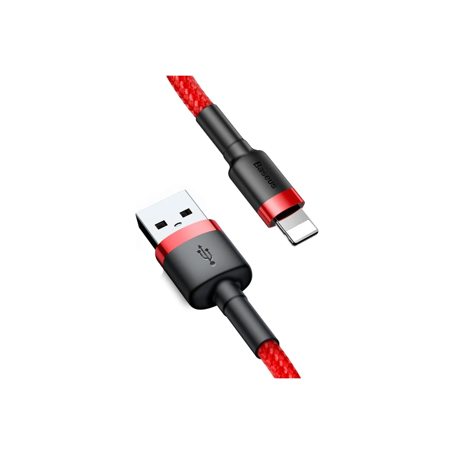 US $22.00 Baseus CATKLFRG1 IPhone Lightning Cable 3M 20A Charging Rope USB Cable Black RedBlack Very Fast
