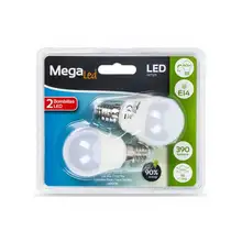 Светодиодный Сферический Мега светодиодный P45-5 5W E14 4000K 390 lm белый светильник(2 шт