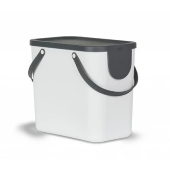 

RECYCLING CUBE STACKABLE ALBULA WHITE 25 L