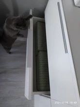 NAIERDI-Tiradores ocultos para armario, tiradores para cajón, aleación de aluminio, color dorado y negro, para armario y dormitorio