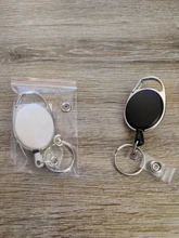 Anillo de llave insignia titular retráctil credencial de tarjeta de identificación de Hospital suministros para enfermería